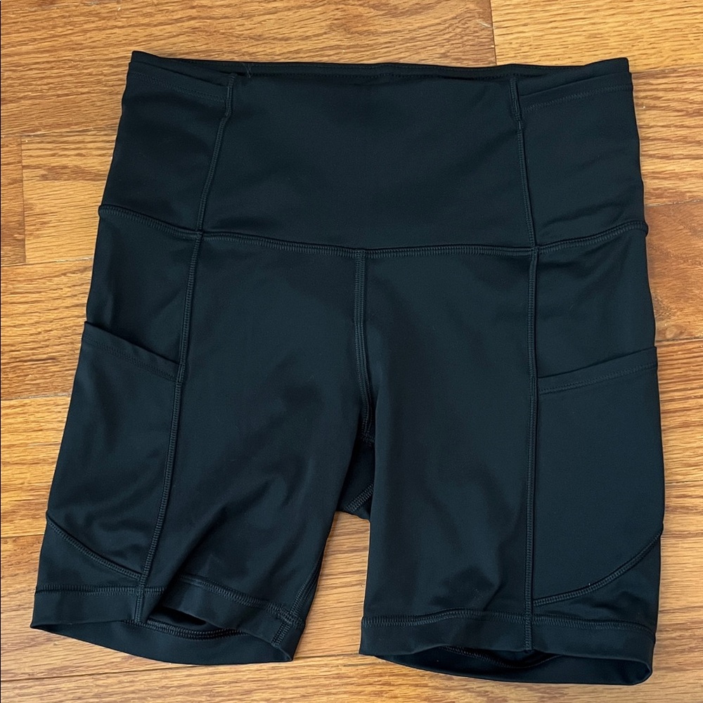Lululemon Athletica Black Bike Shorts